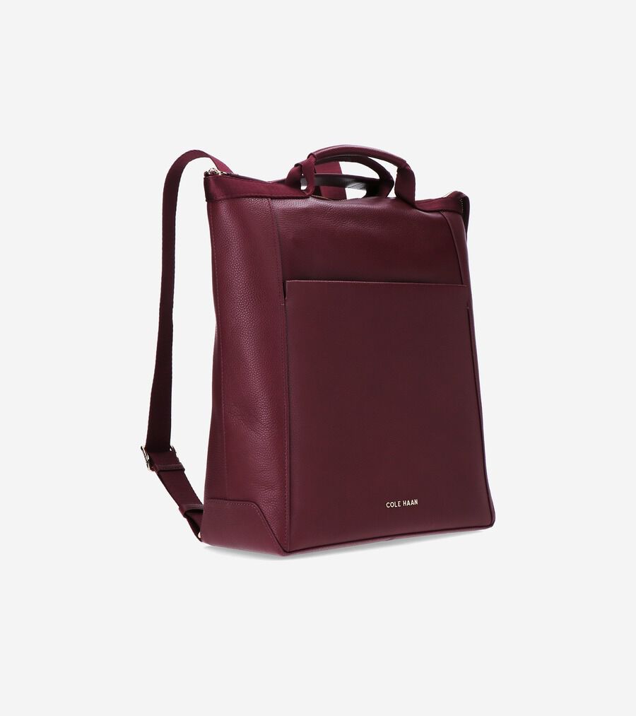 新品未使用 COLEHAAN コールハーン レザー コンバーチブル バッグパック コール ハーン COLE HAAN レザー コンバーチブル バックパック