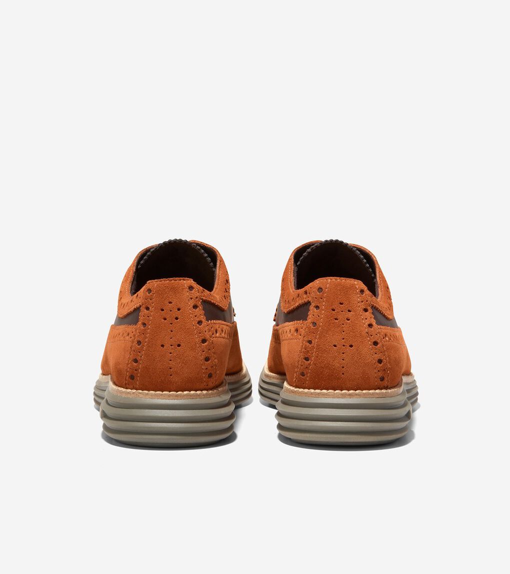 オリジナルグランドリマスタードロングウィングオックスフォード mens.