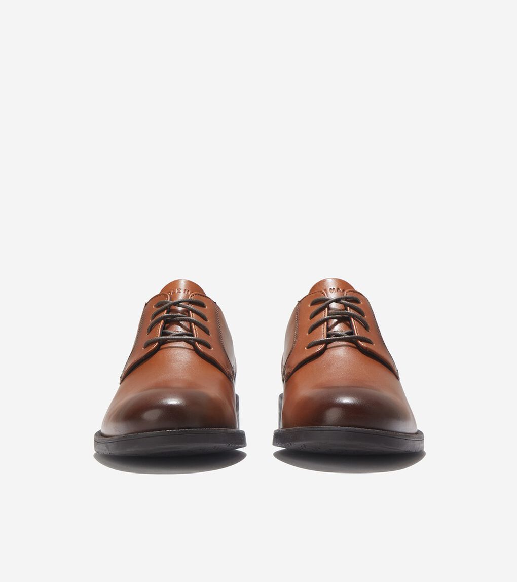 グランド+プラット プレーントゥオックスフォード mens.