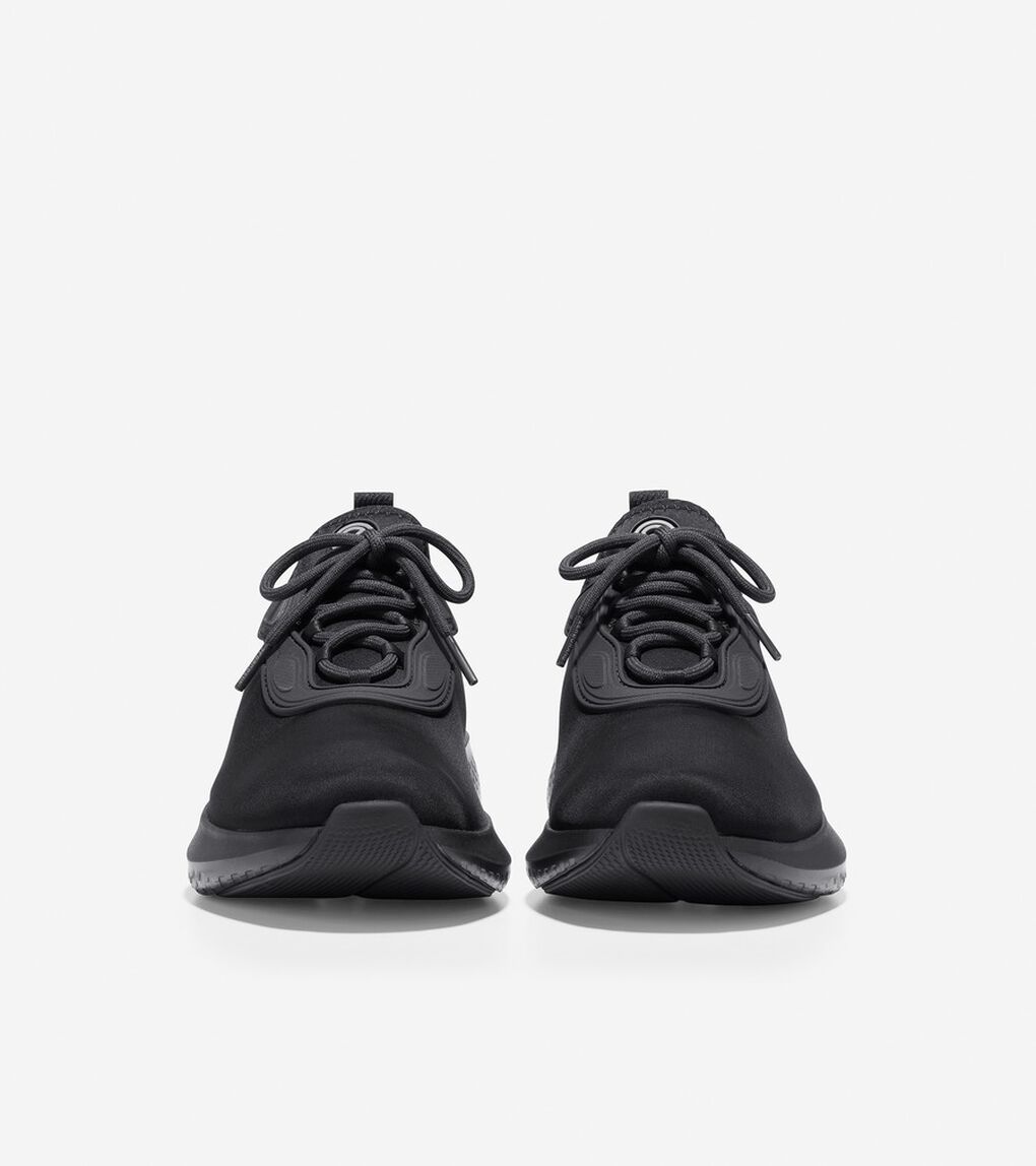 ゼログランド チェンジペース レースアップ スニーカー ブラック mens.