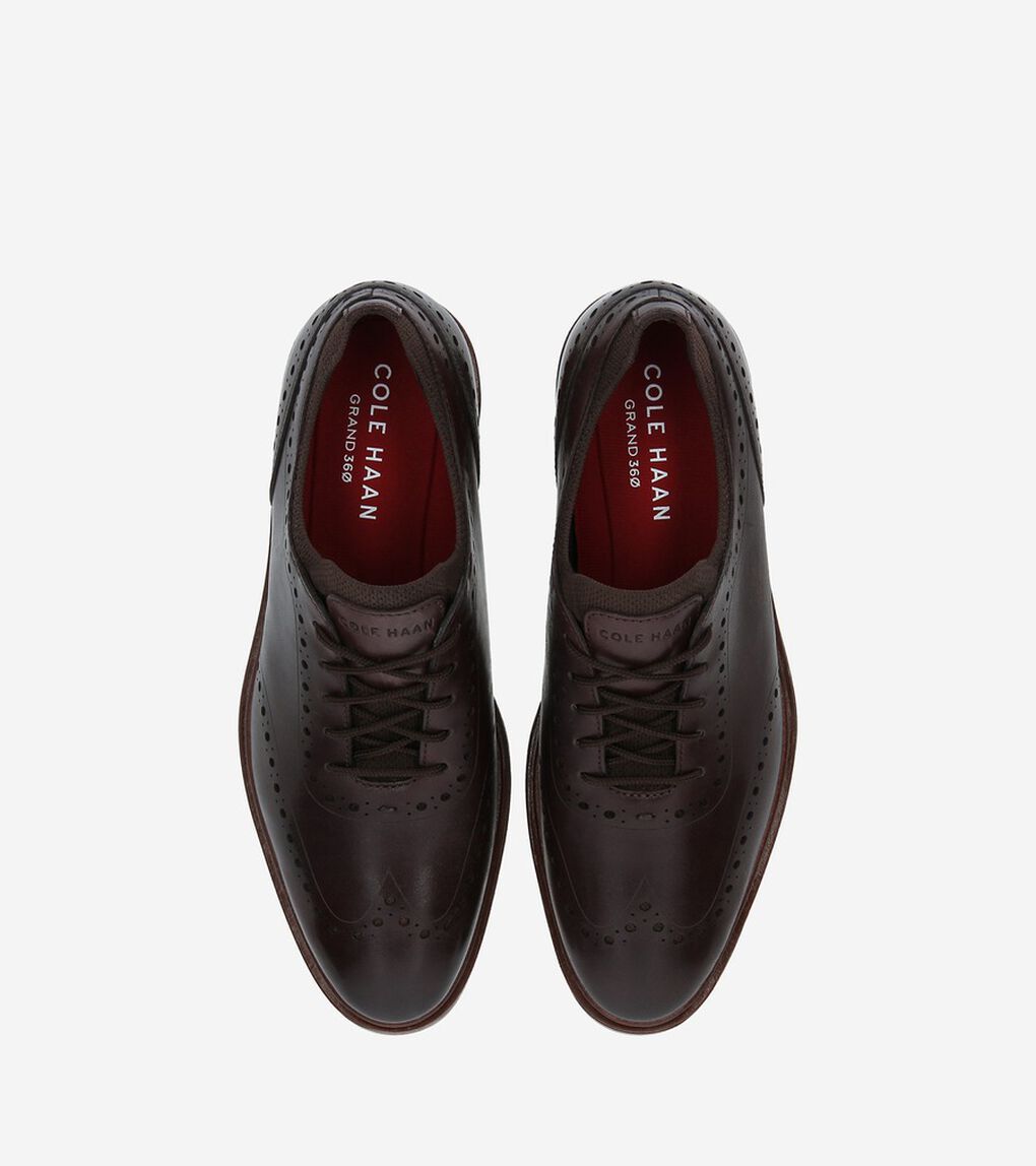 グランド アンビション オルソン ウィングチップ オックスフォード mens.