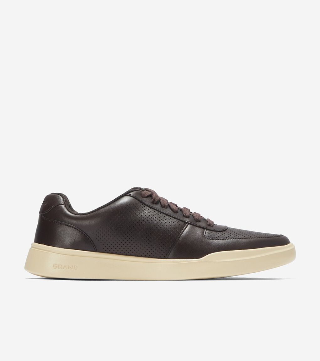 グランド クロスコート モダン パーフォレーション スニーカー mens.