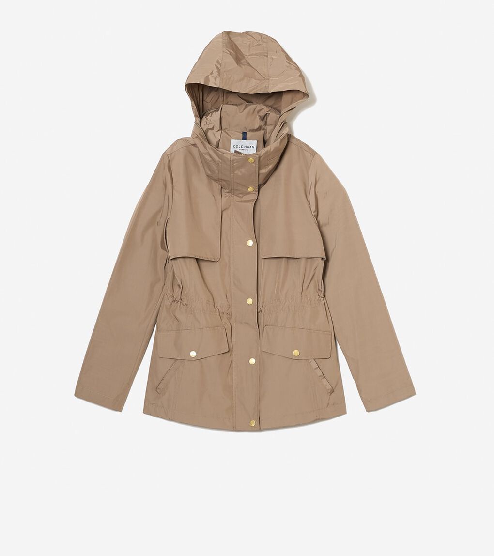 ショート パッカブル レイン ジャケット womens.