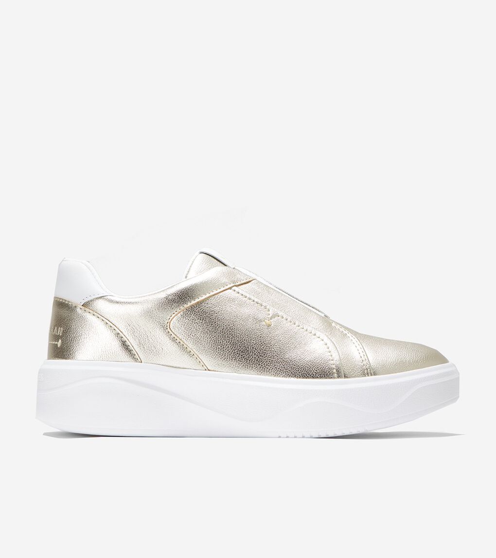 グランドプロ デミ スリッポン スニーカー womens.