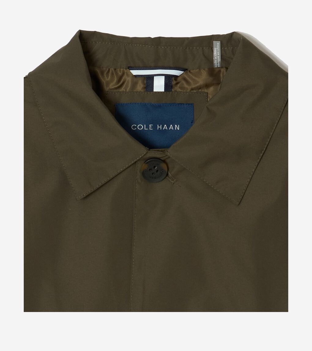 スタンド カラー レイン ジャケット mens.