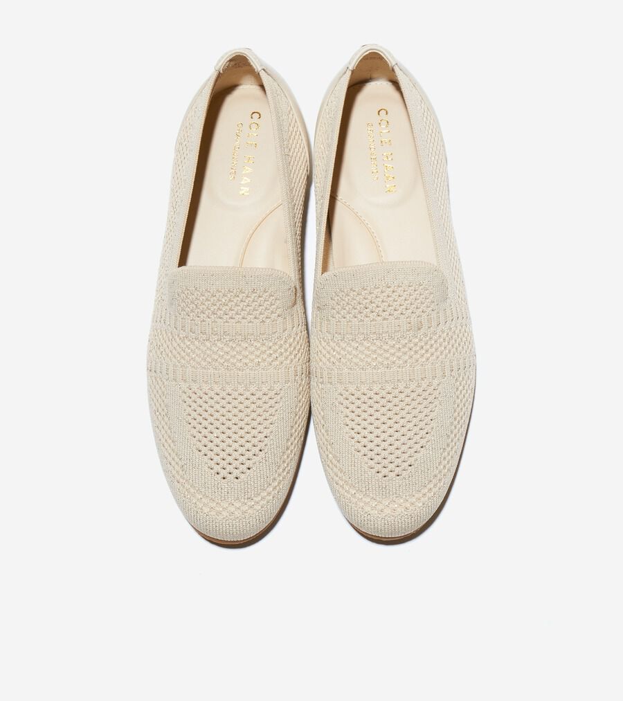 美品】モダン クラッシックス ニット ローファー womens.23cm