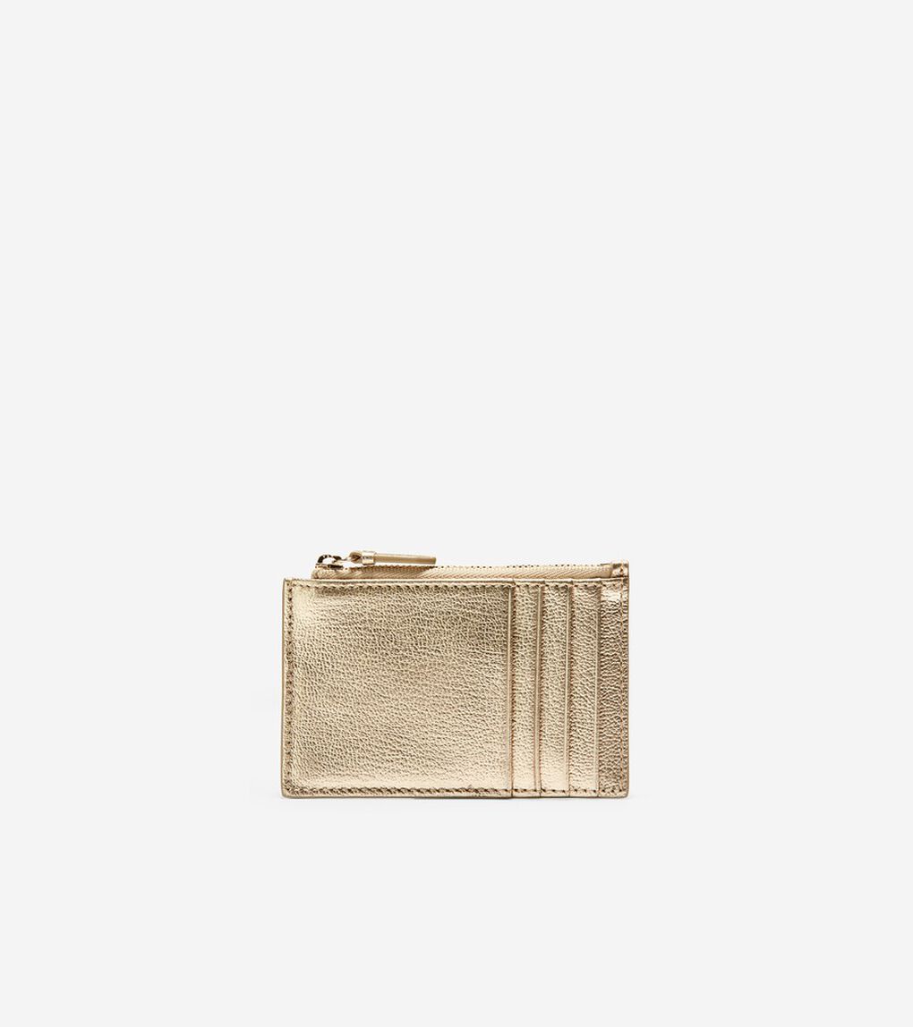 カード ケース ジップ付き womens.