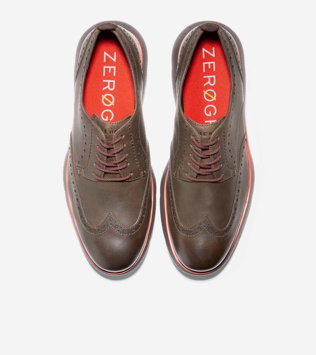 ゼログランド オムニ ウィングチップ オックスフォード mens.