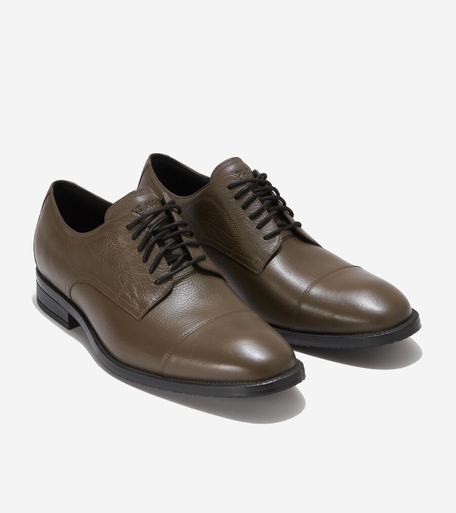モダンエッセンシャル キャップトゥ オックスフォード mens