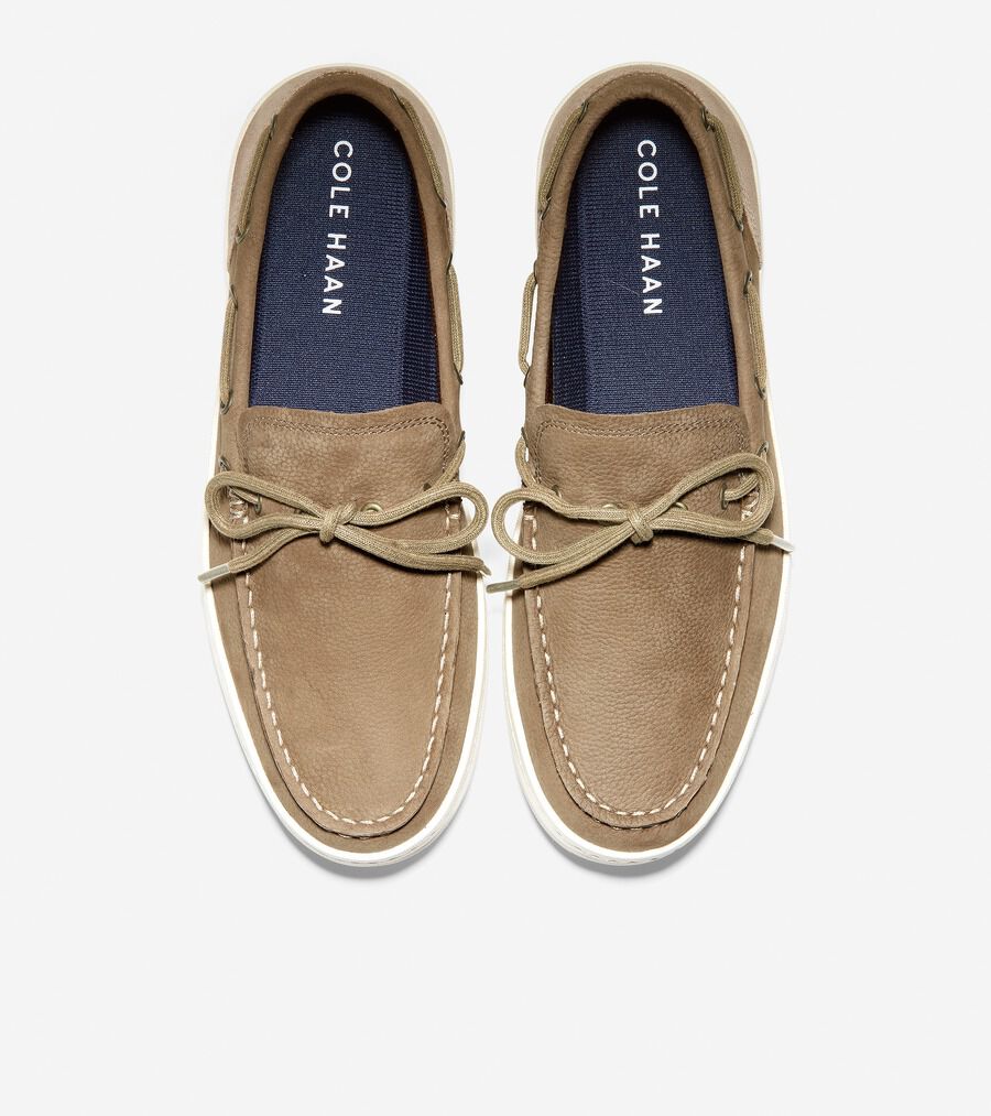 【希少】 COLE・HAAN アメリカ製 ビブラム キャンプモック ナンタケット デック キャンプ モック mens. 0.0 | COLE_HAAN