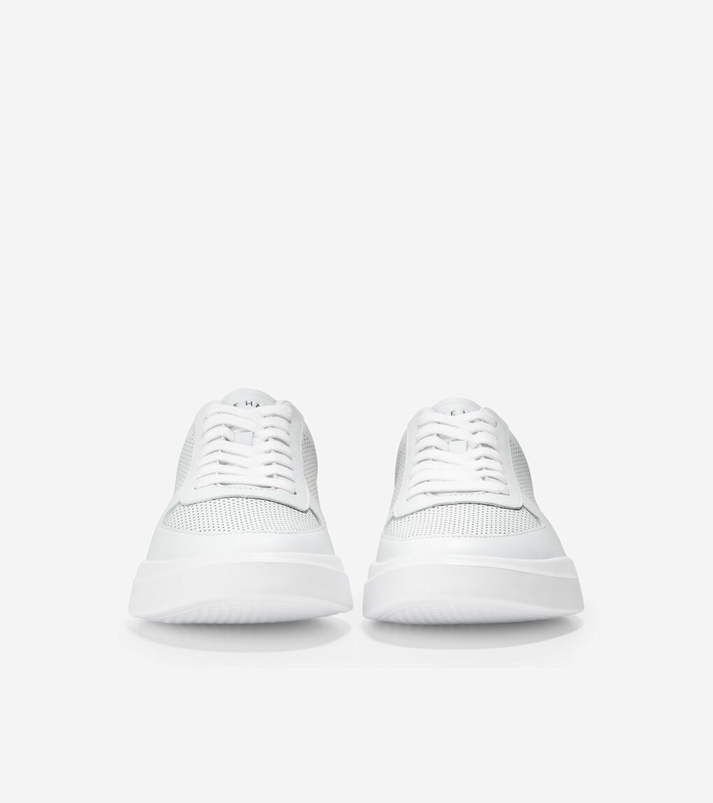 グランド クロスコート モダン パーフォレーション スニーカー mens.