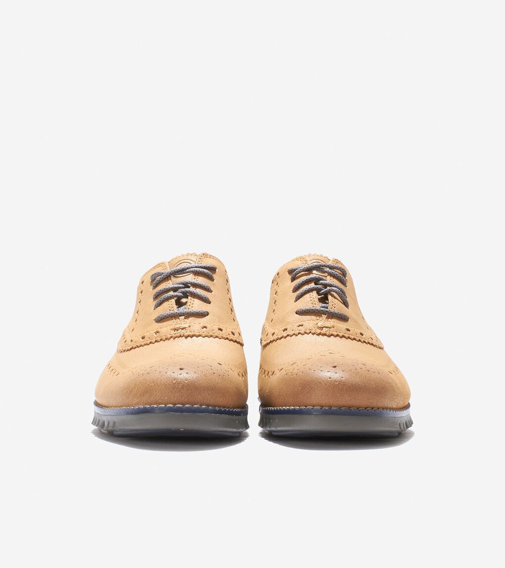 ゼログランド ウィングチップ オックスフォード mens.