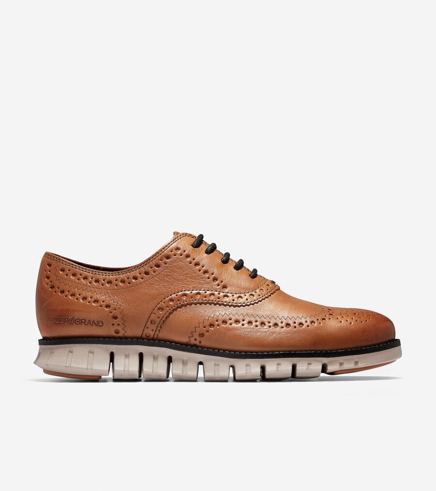 ゼログランド ウィングチップ オックスフォード mens. 0.0