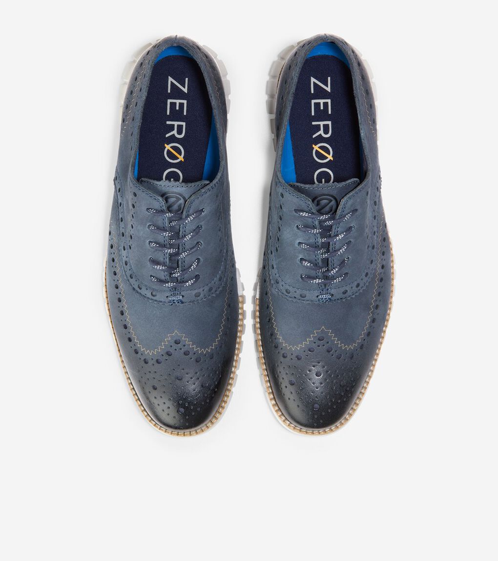 ゼログランド ウィングチップ  オックスフォード mens.