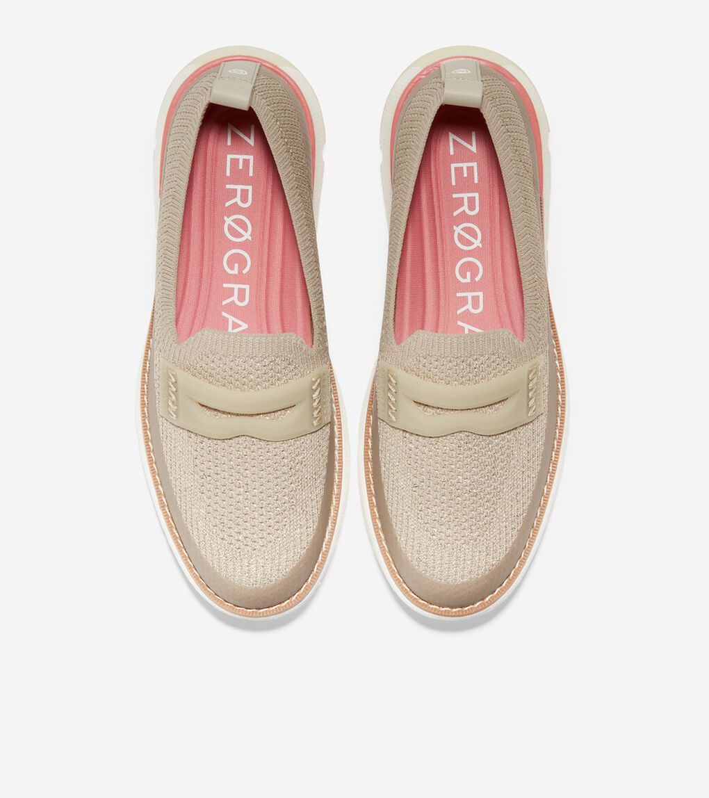 4.ゼログランド スティッチライト ローファー womens.