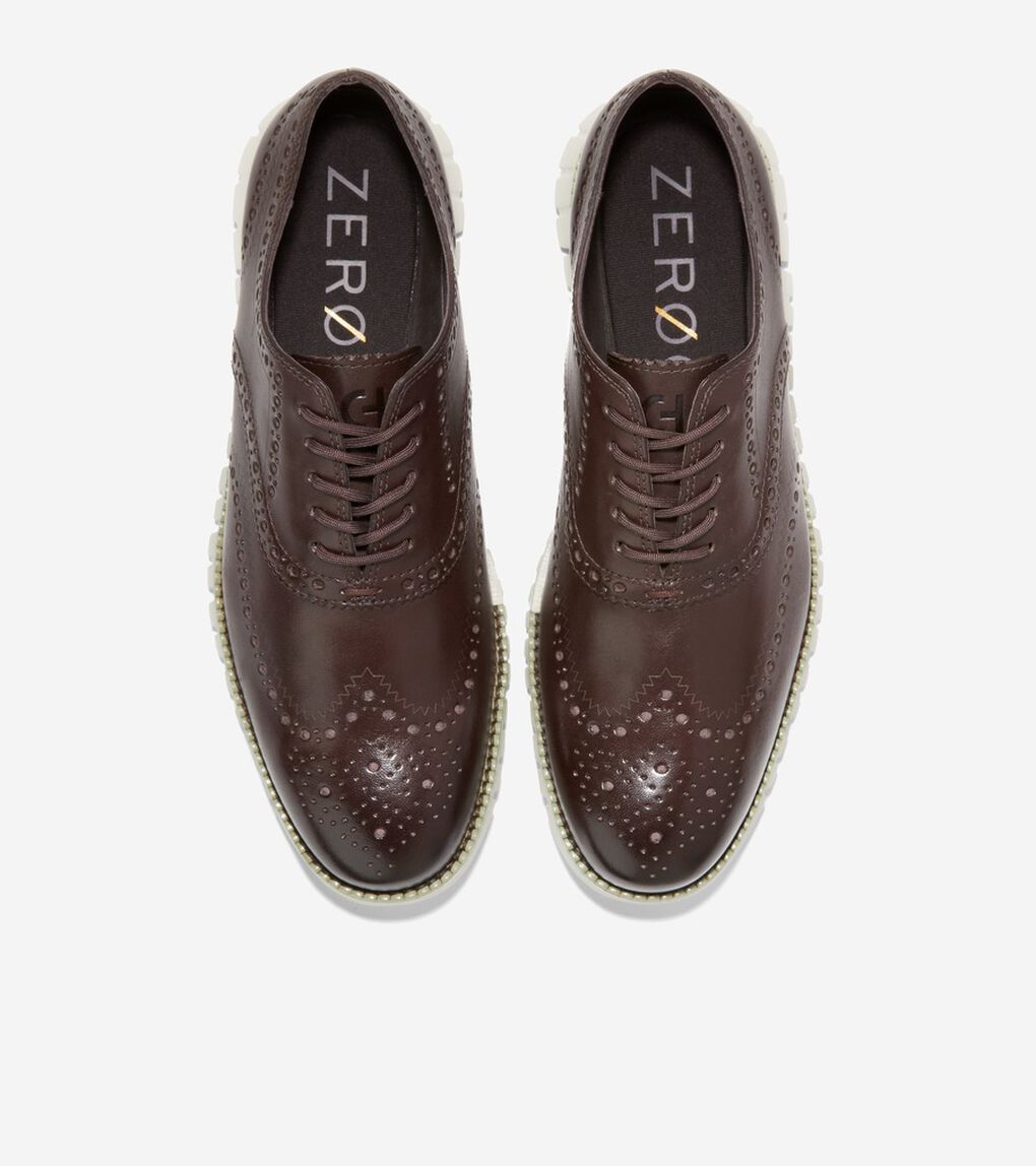 ゼログランド ウィングチップ オックスフォード mens.