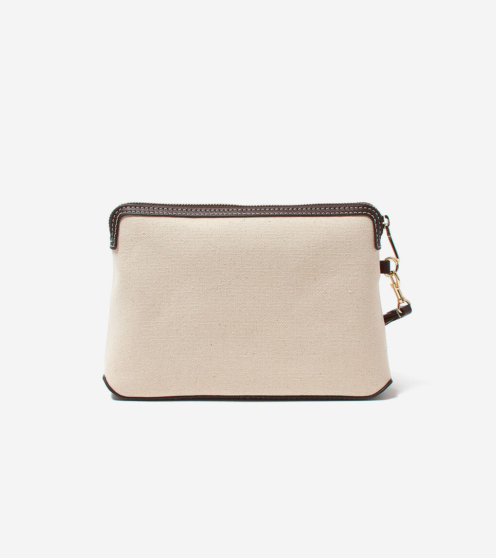 アマガンセット キャンバス ポーチ womens