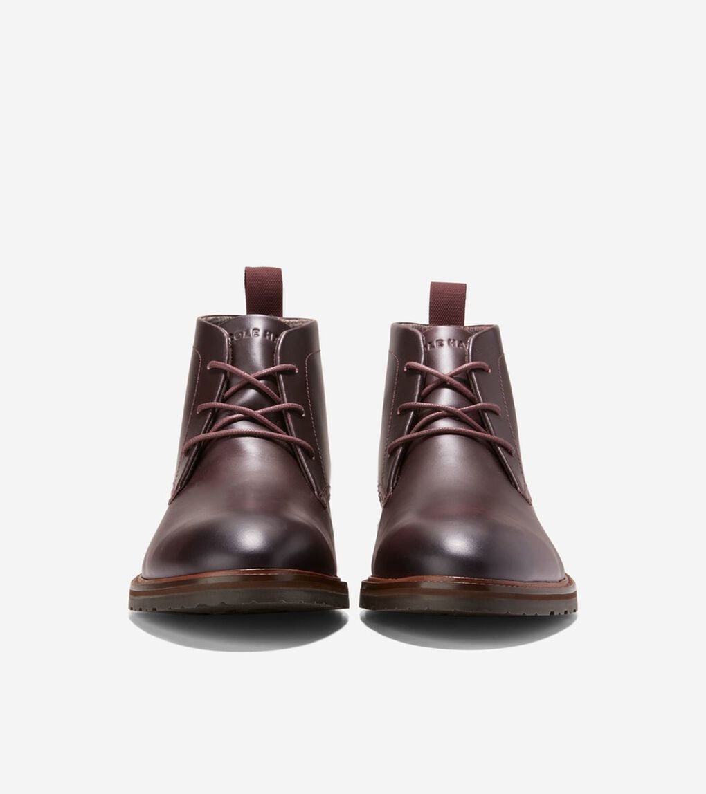 バークシャー ラグ チャッカ ブーツ mens.