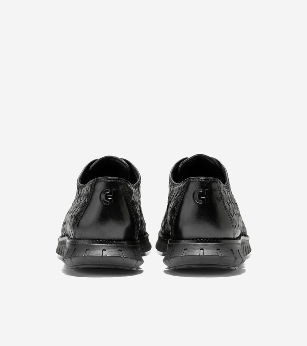 ゼログランド リマスタード ウーヴン オックスフォード mens