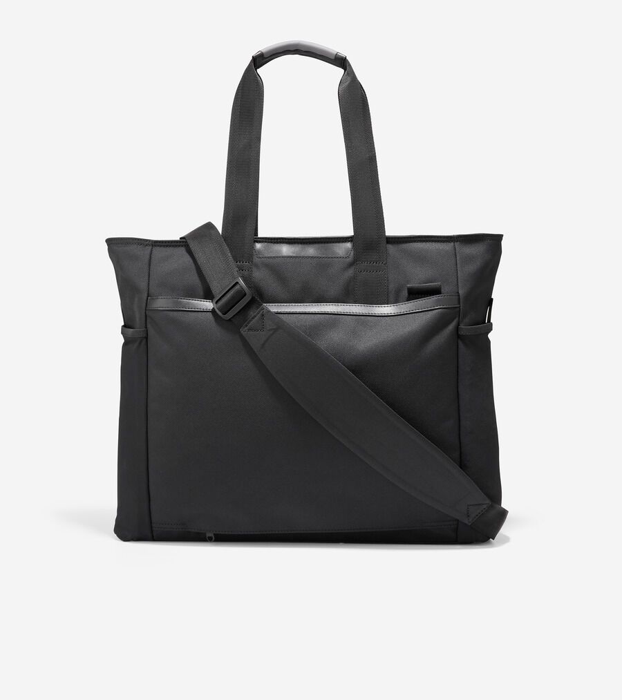 訳有特価！コールハーン レザー トートバッグ ブラック F12135 コール ハーン COLE HAAN ナイロントート womens （ブラック