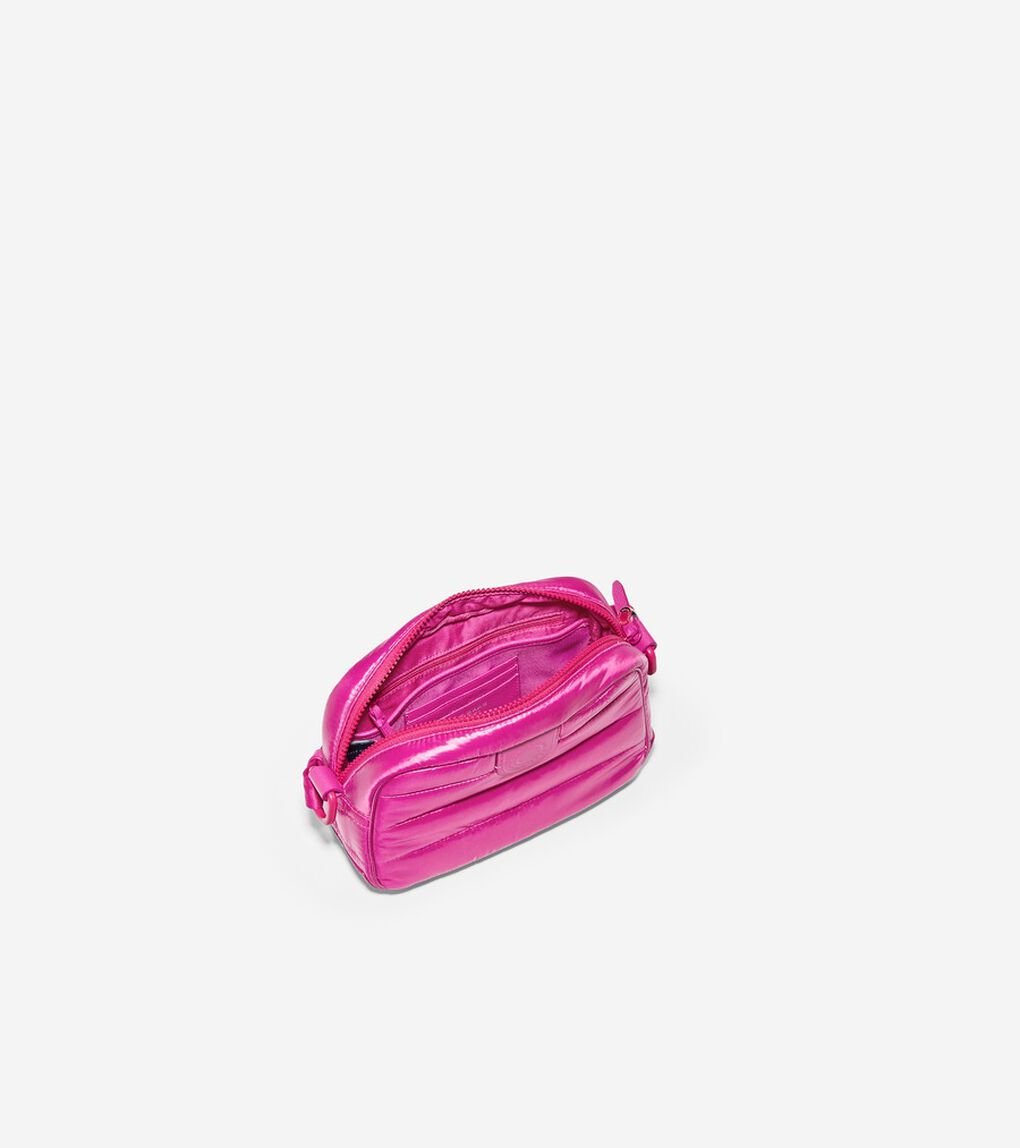キルテッド ナイロン クロスボディ womens.