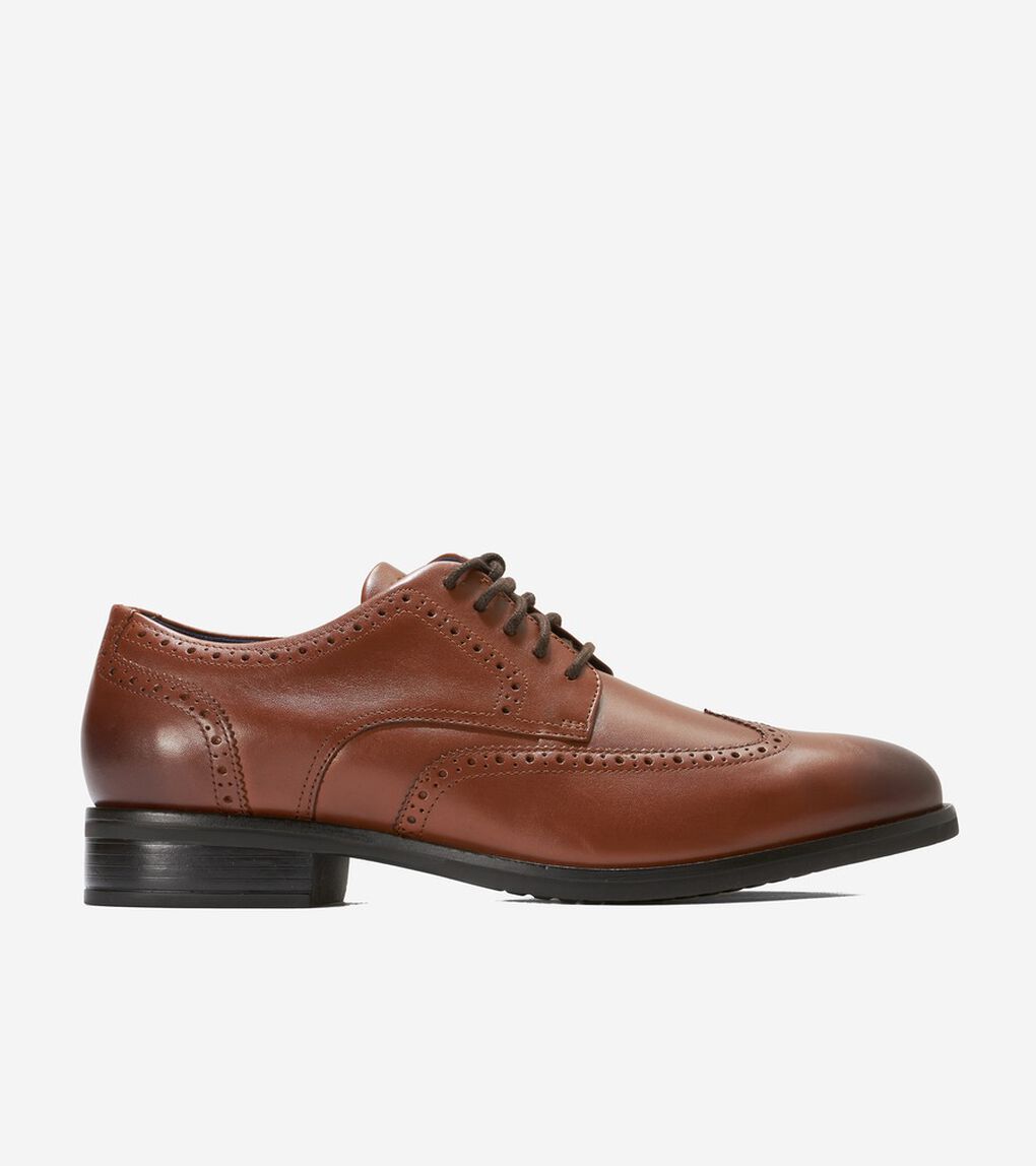 グランドプラスドレスウィングオックスフォード mens. 0.0 | COLE_HAAN