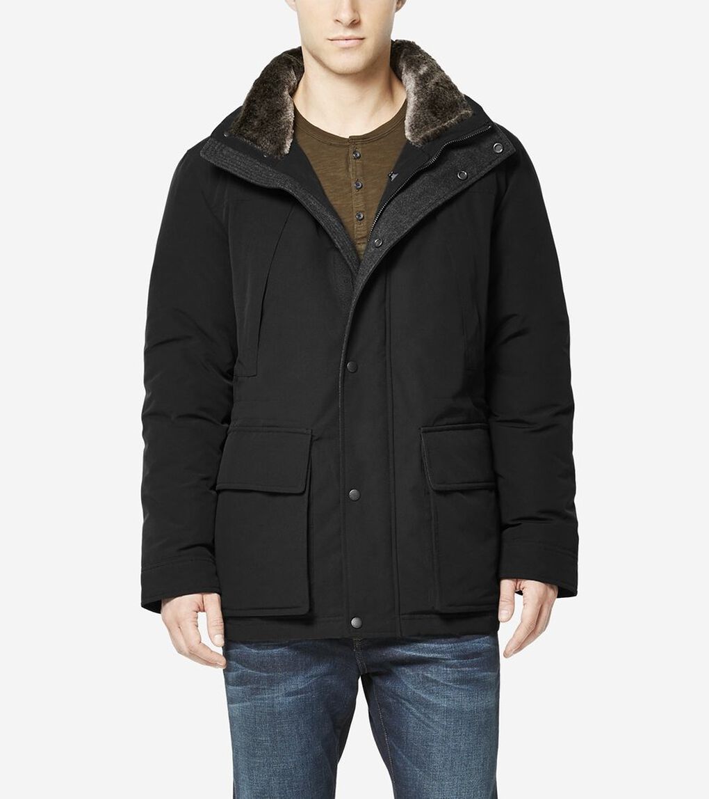 ユーティリティ ダウン ショート コート mens.