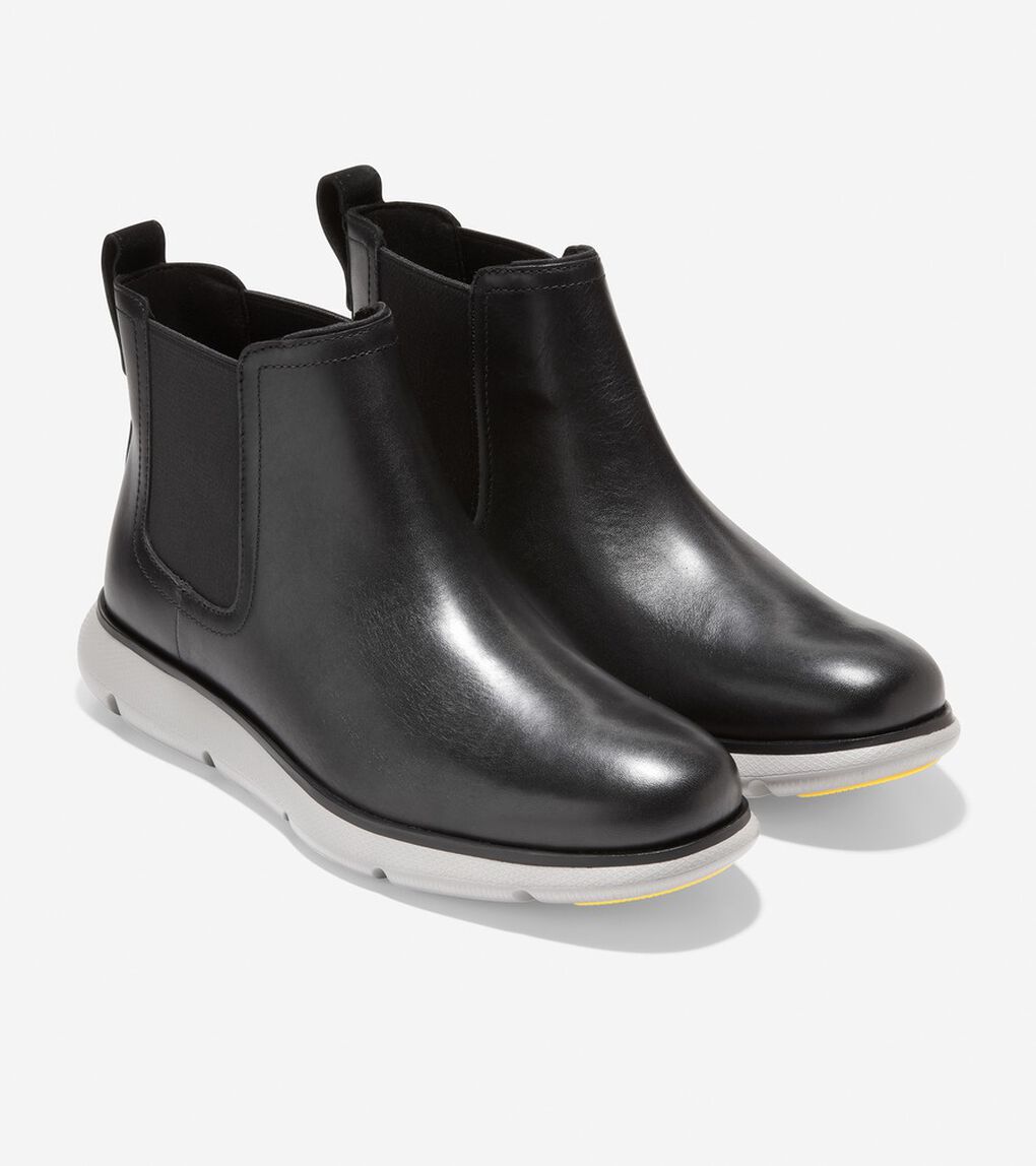 ゼログランド オムニ チェルシーブーツウォータープルーフ mens.
