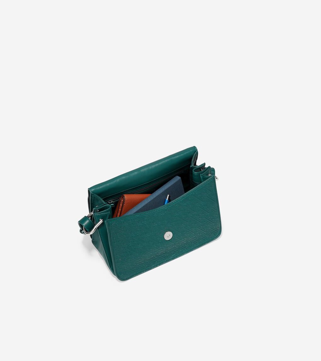 キルテッド ロゴ ショルダー バッグ womens.