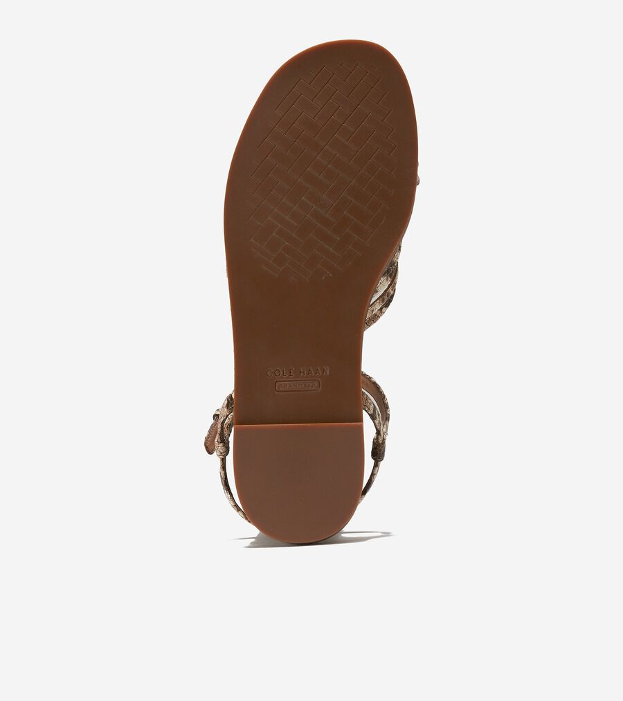 セール☆COLE HAAN ジットニーノット サンダル（ピーカン） セール☆COLE HAAN ジットニーノット サンダル（ピーカン