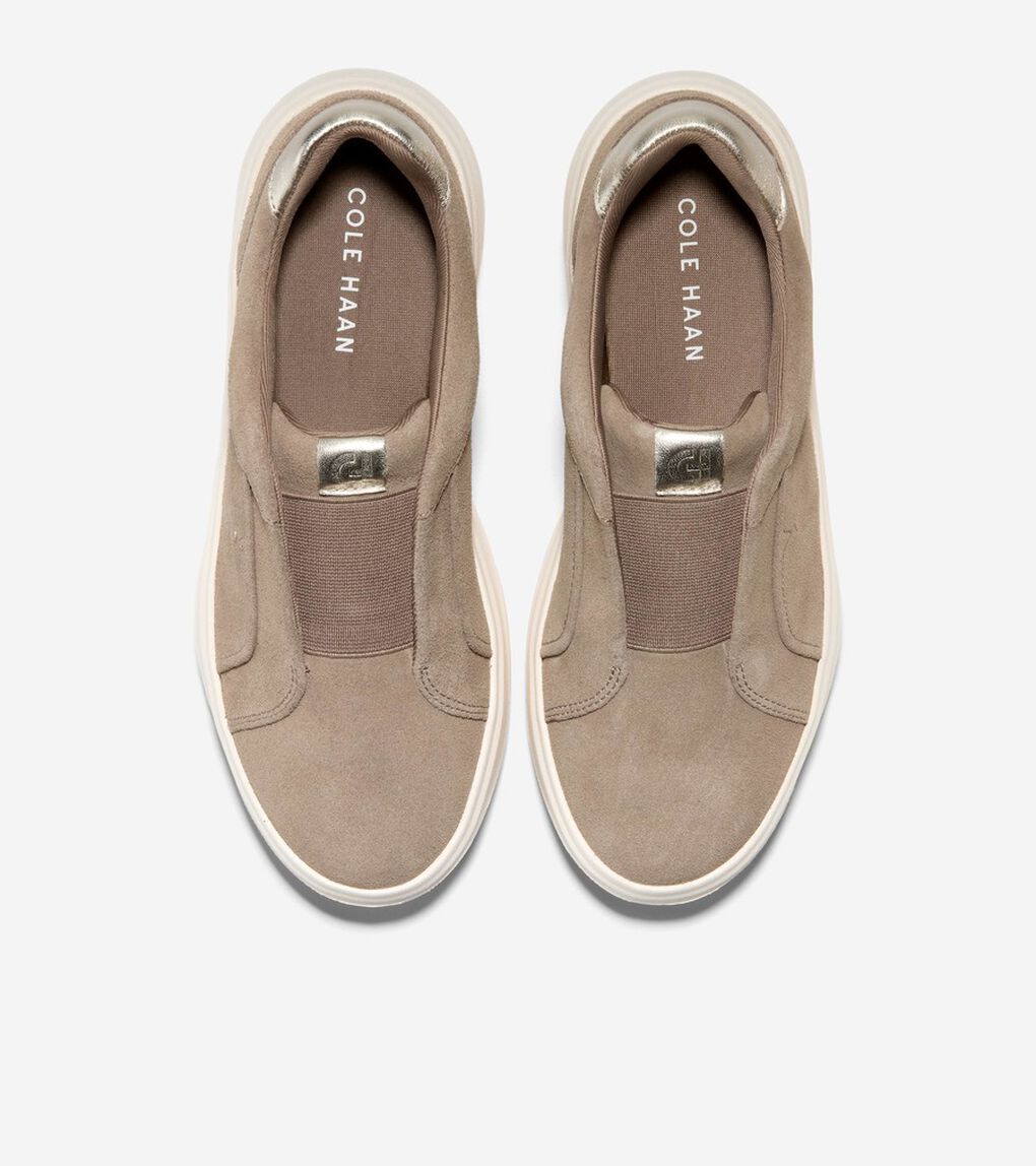 グランドプロ デミ スリッポン スニーカー womens.