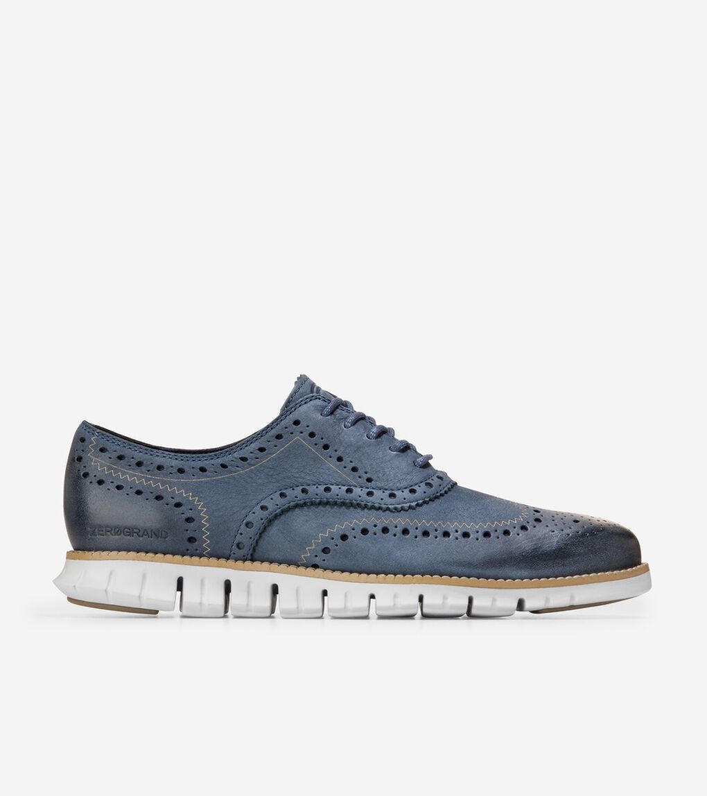 ゼログランド ウィングチップ オックスフォード mens 0.0 COLE_HAAN