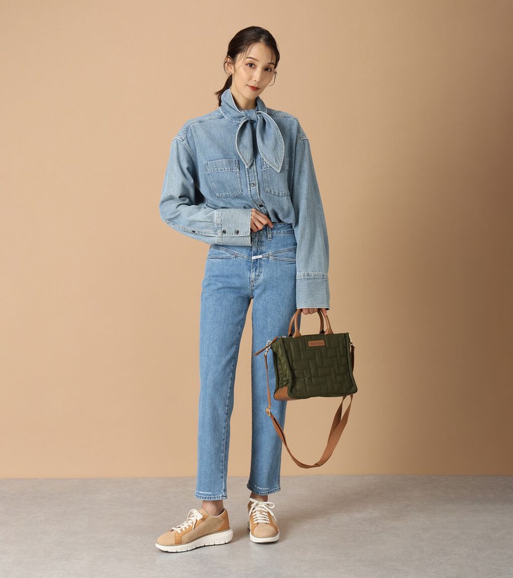 ゼログランド レクサンナ レザー スニーカー womens