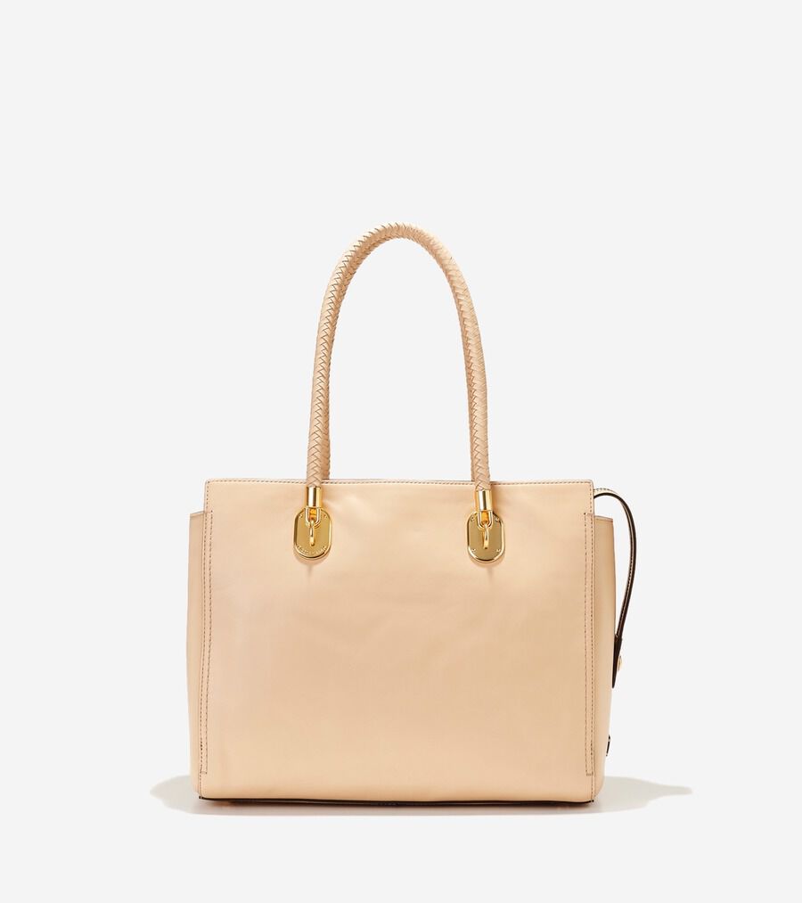COLE HAAN✨ ベンソン II ワーク トート　オールレザー　ゴールド金具 ベンソン II ワーク トート womens. 21000 | COLE_HAAN