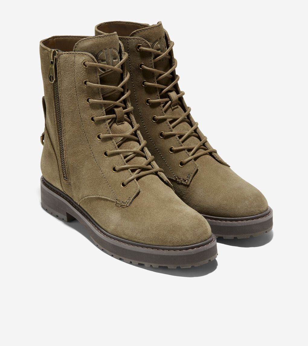 グリニッジ レースアップ ブーティー womens.