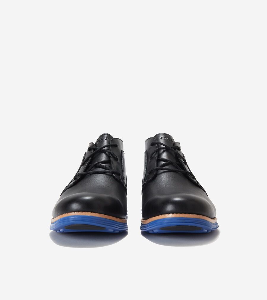 未使用】コールハーン COLE HAAN ORIGINALGRAND レザー チャッカブーツ