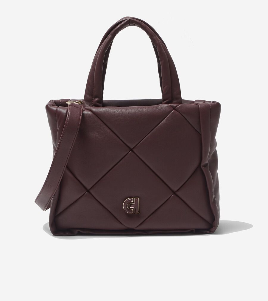 コールハーン オリーブグリーン キルティングハンドバッグ キルテッド トート バッグ womens. 32900 | COLE_HAAN