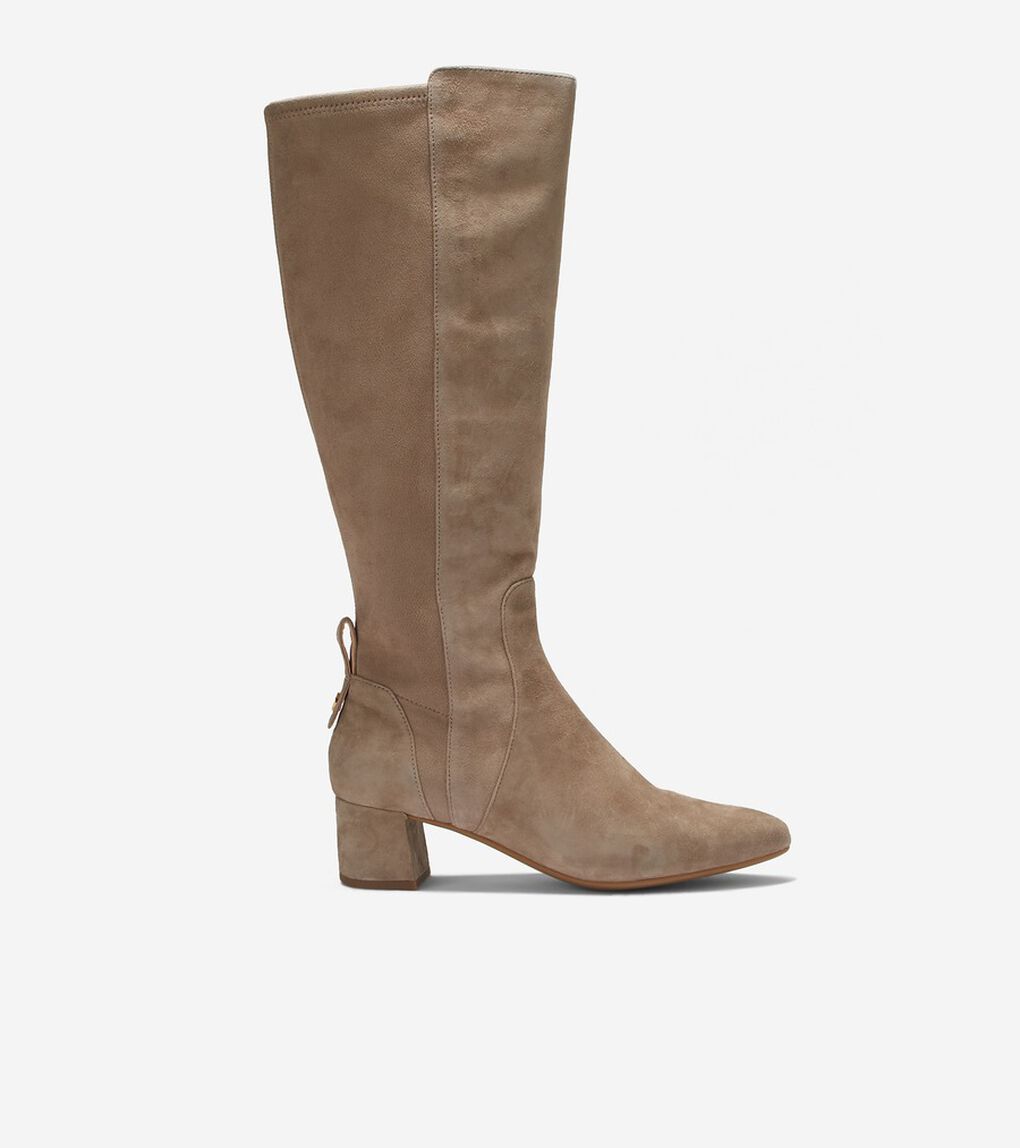 ザ ゴートゥー ブロック ヒール トール ブーツ 45MM womens.