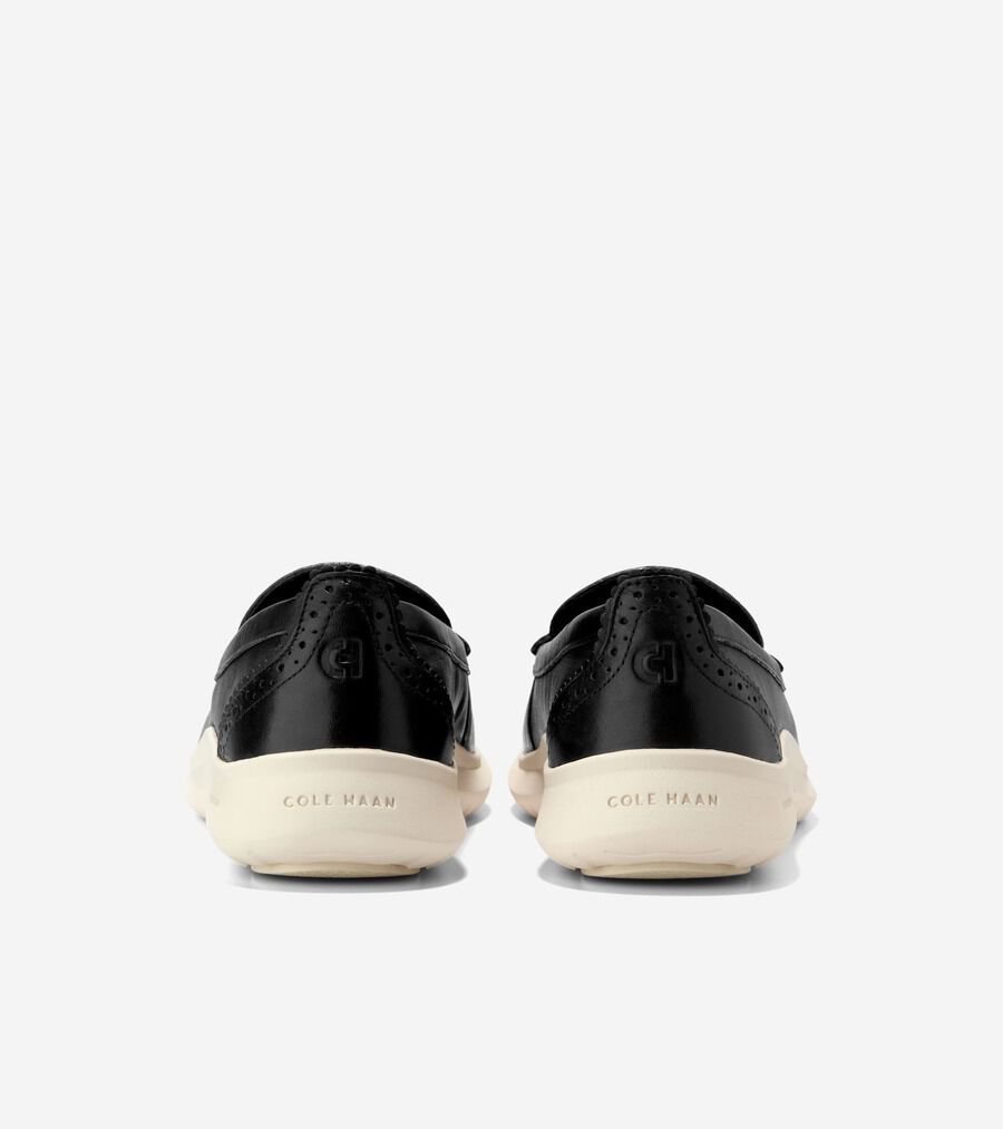 ゼログランド メリット レザー ローファー womens. 29000