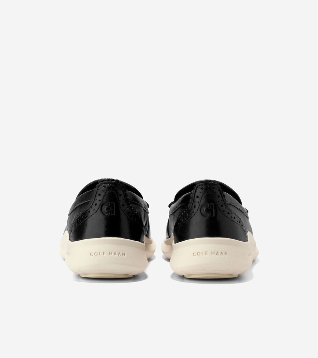 ゼログランド メリット レザー ローファー womens.