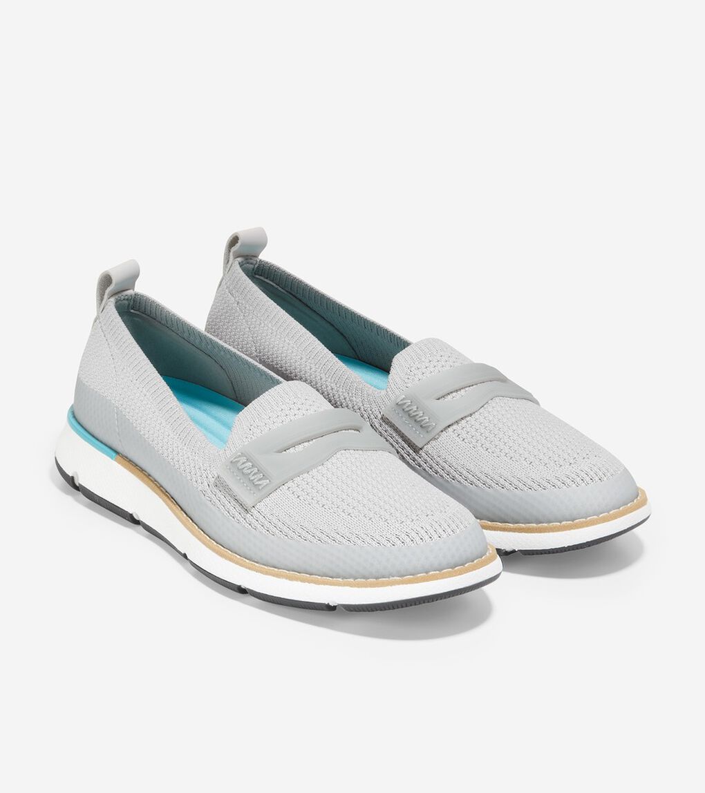 4.ゼログランド スティッチライト ローファー womens.