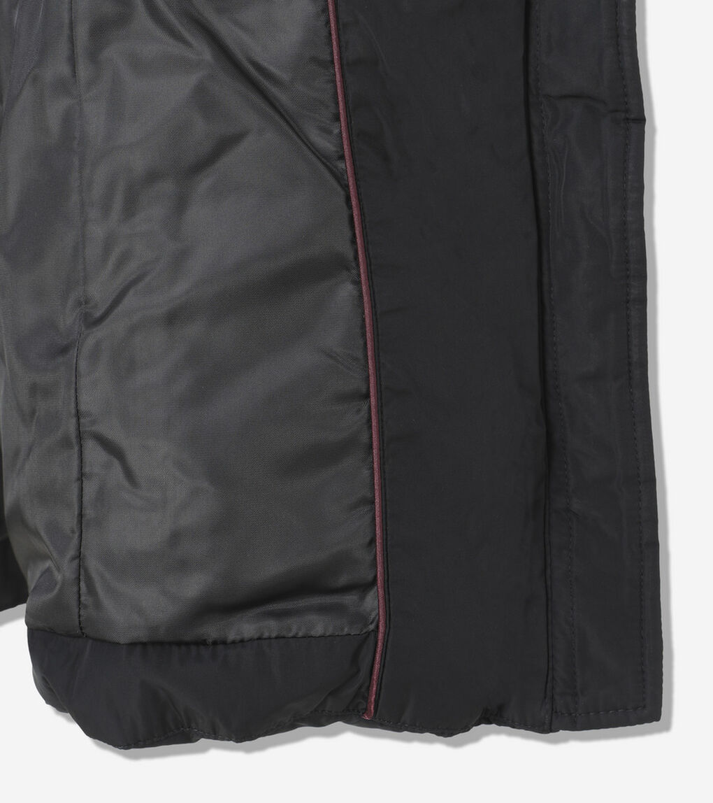 タフタ ダウン ジャケット ウィズ イグザジャレイティド フード womens