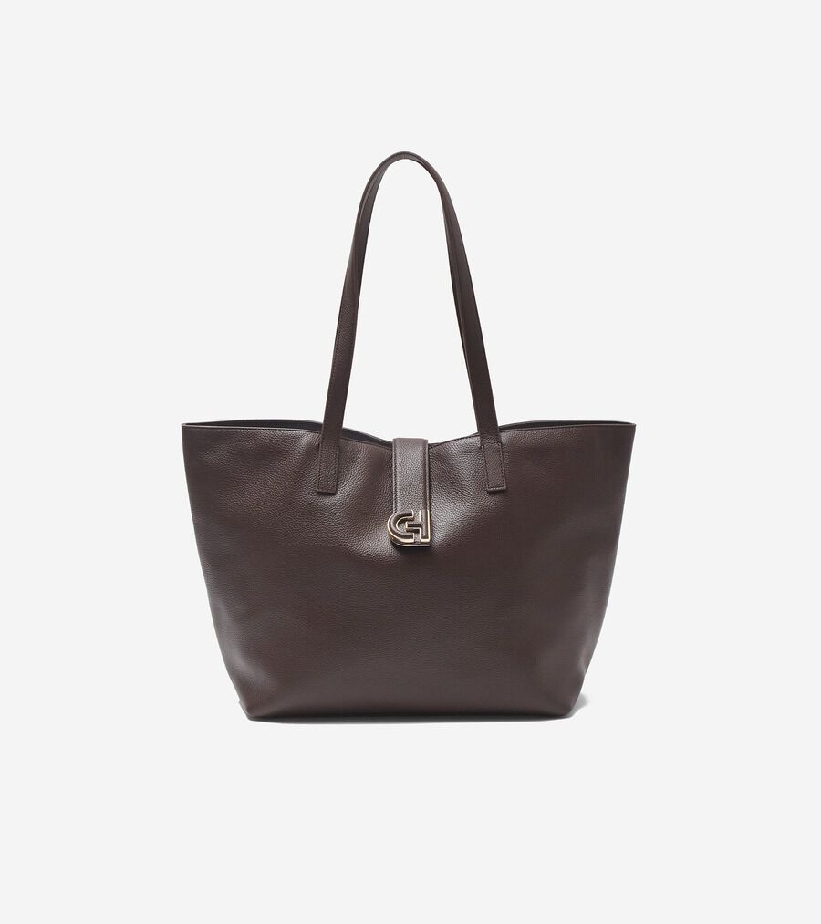 Cole Haan コールハーン 編み込みバッグ トートバッグ レザー