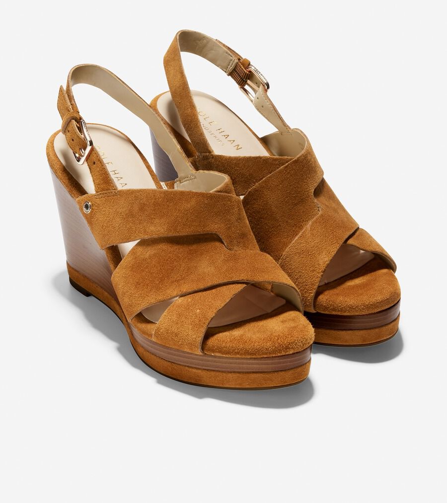 レイシー プラットフォーム ウェッジ サンダル womens