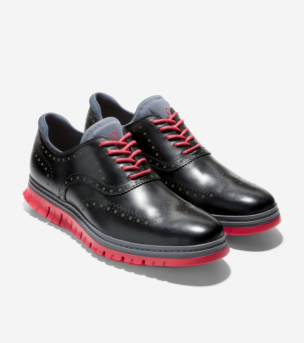 ゼログランド ウィング オックスフォード ウォータープルーフ mens.