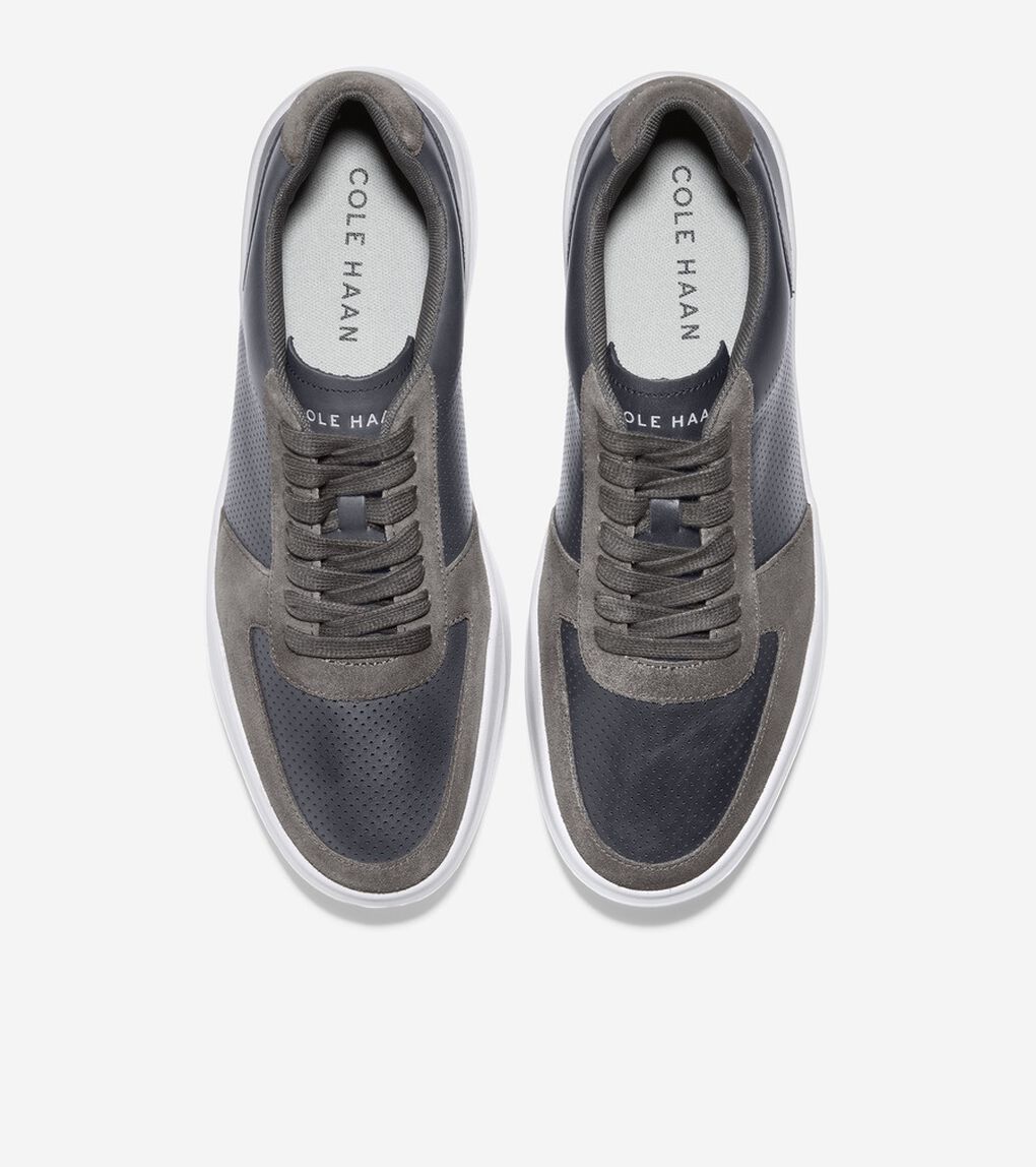 グランド クロスコート モダン パーフォレーション スニーカー mens.