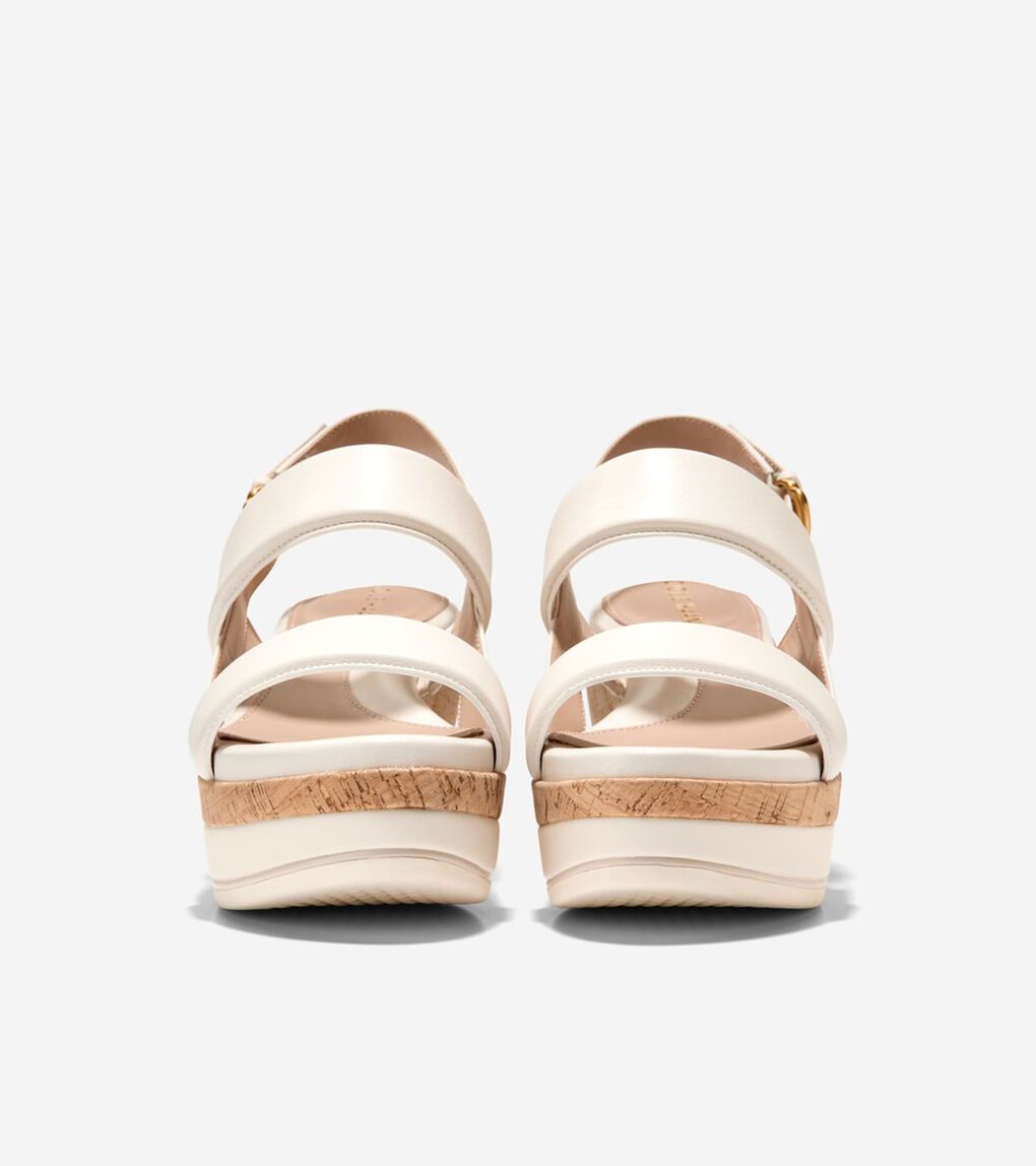 アイスリン ウェッジ サンダル womens.