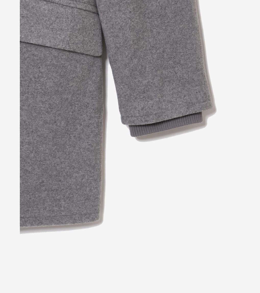 スタンドカラーカーコート mens.