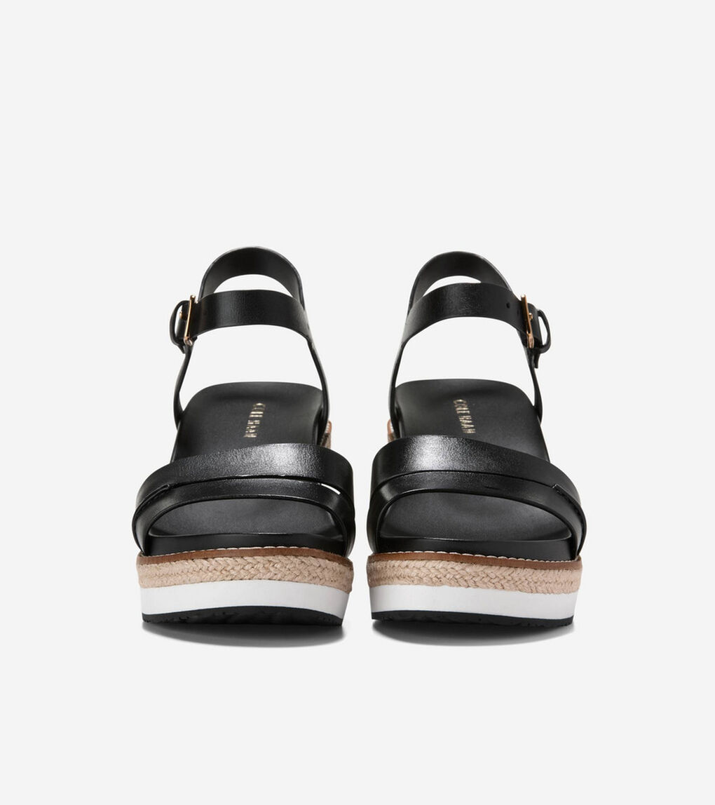 クラウドフィール ロニー エスパドリーユ ウェッジ サンダル womens.