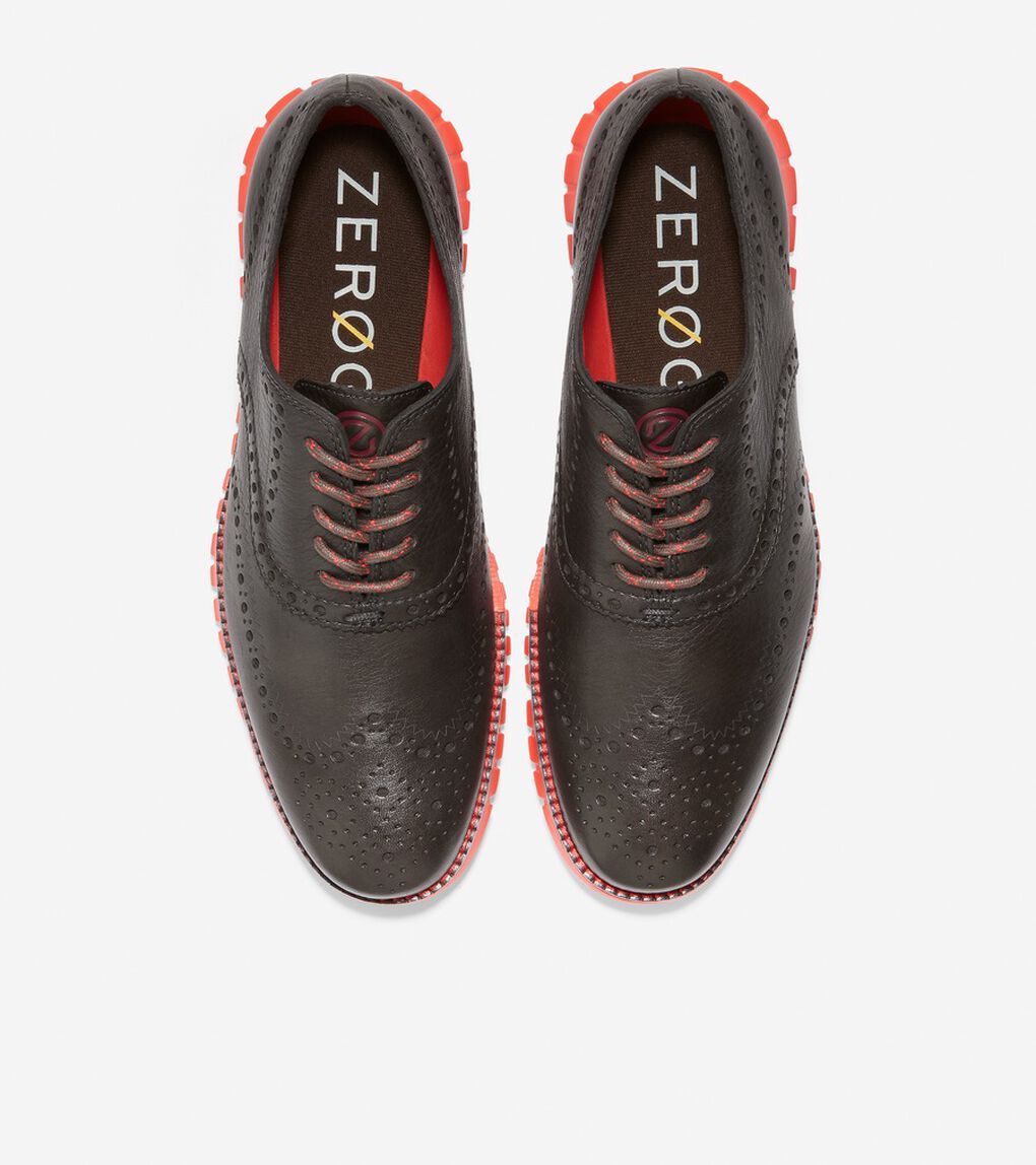 ゼログランド ウィングチップ オックスフォード mens.